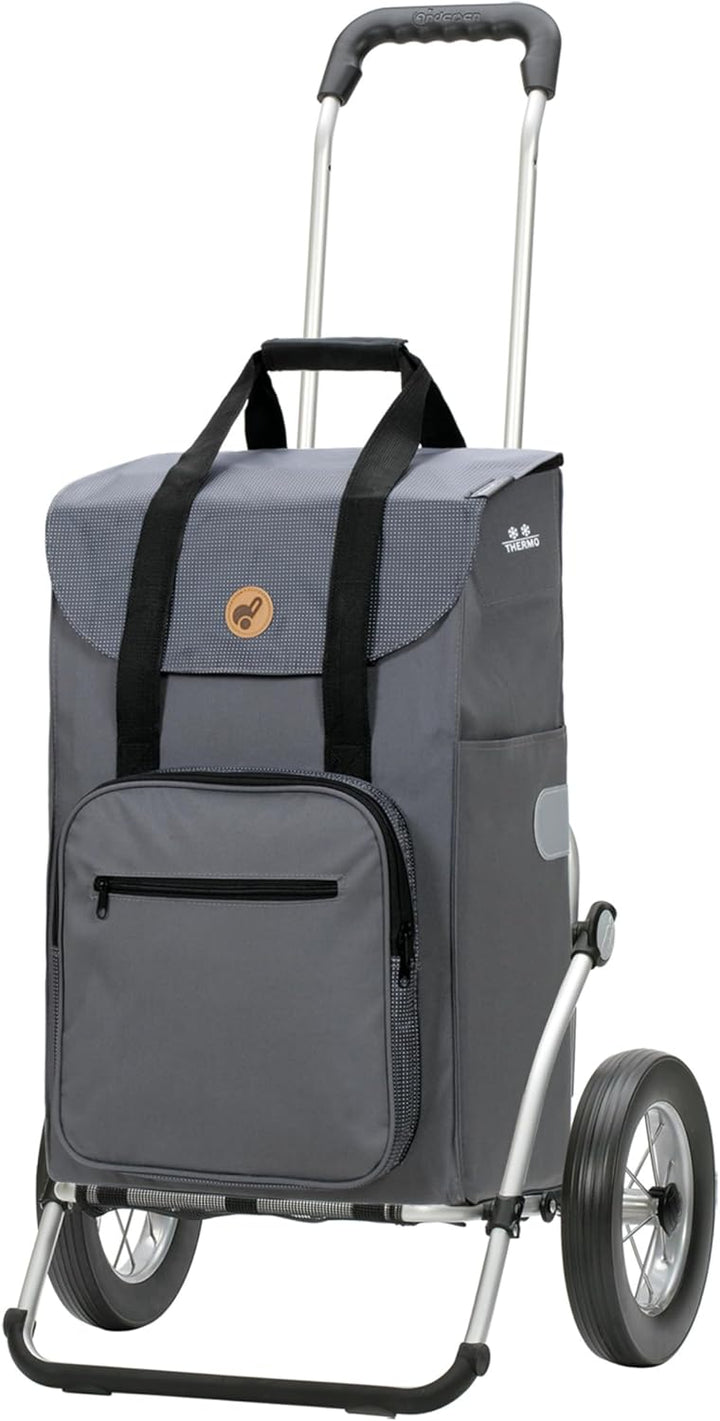 Andersen Einkaufstrolley - klappbar - 45 Liter - mit Kühlfach - Aufhängung für Einkaufswagen - belas