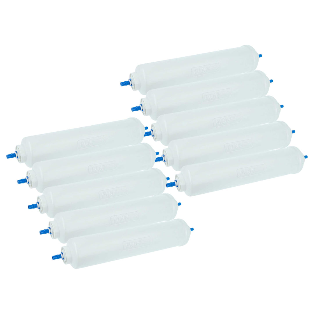 vhbw 10x Wasserfilter Filterkartusche Filter Ersatz für Electrolux 55303310266 für Kühlschrank
