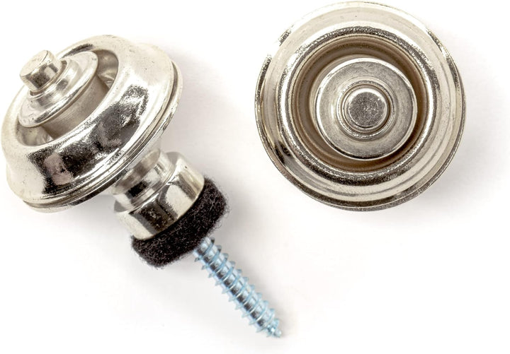 Straplok Jim Dunlop Traditionnel Straplok Traditionnel - Nickel Sachet de 2 Nickel Nickel Traditionn