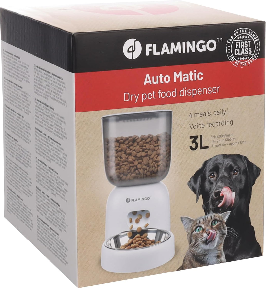 Futterautomat Katze - Futterautomat Hund - Futterautomat Katze Nassfutter - 3L Kapazität mit Timer u