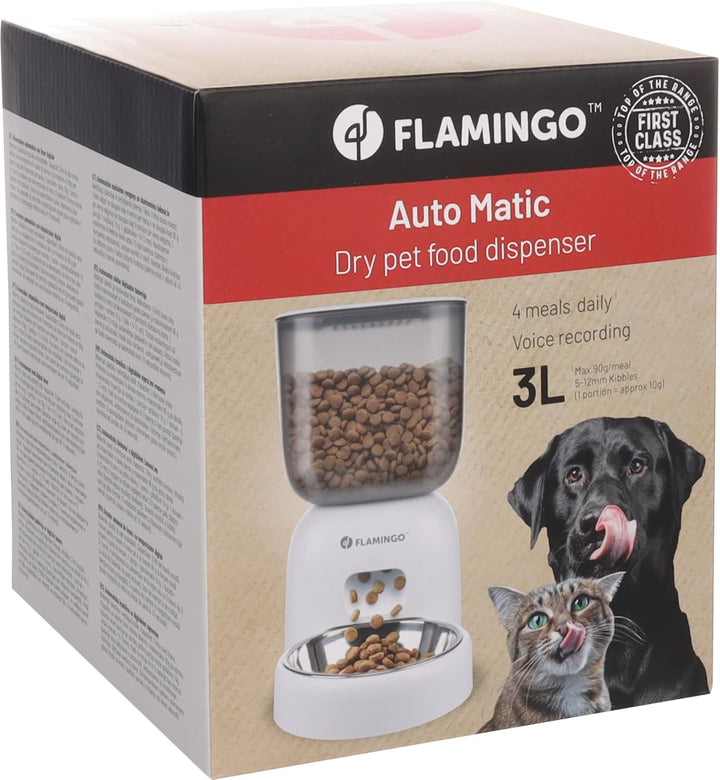 Futterautomat Katze - Futterautomat Hund - Futterautomat Katze Nassfutter - 3L Kapazität mit Timer u