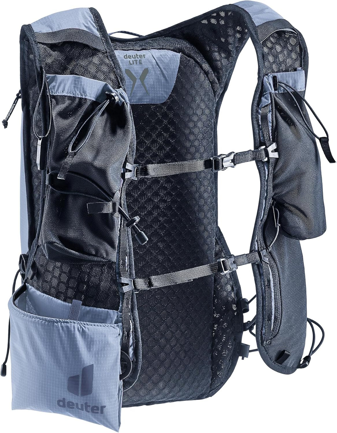 deuter Ascender Trailrunning Rucksack, polar,7 L (H 44 x B 23 x T 12 cm) Polar 7 L (H 44 x B 23 x T