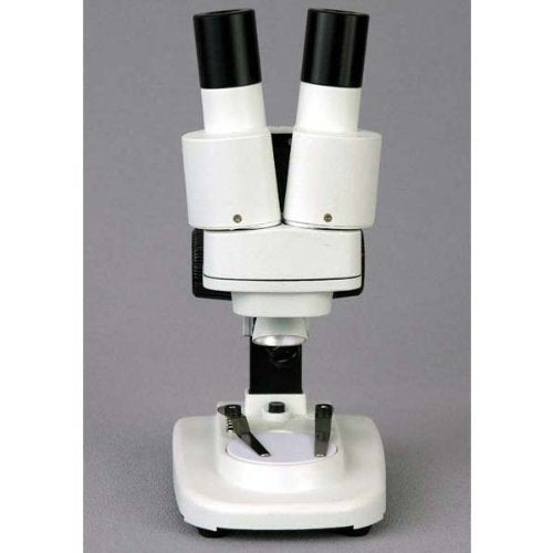 AmScope SE100 Kids Tragbares Binokulares Stereomikroskop, Okulare WF10x, 20-fache Vergrösserung, Wol