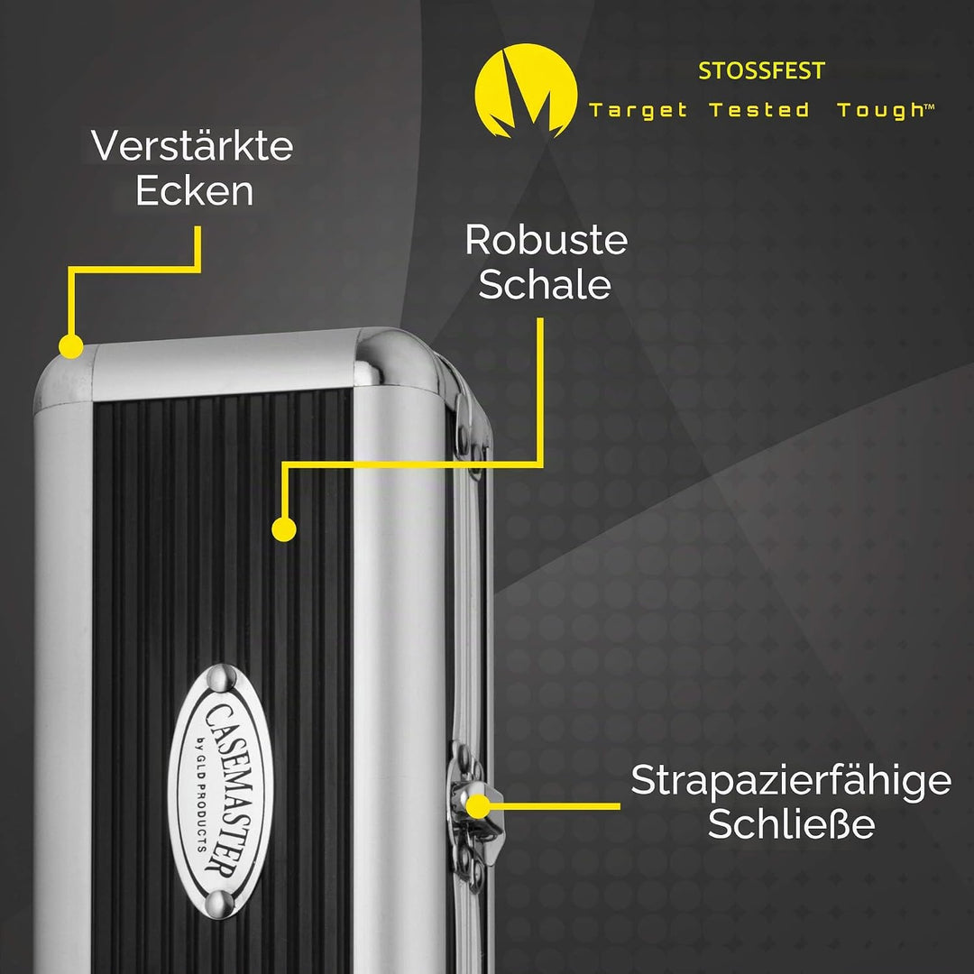[Casemaster] Sohle 3 Dart Aluminium Storage/Travel Case