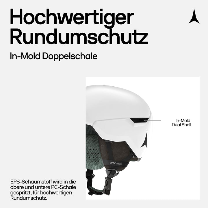 ATOMIC Revent Skihelm - Unisex für Erwachsene - Individuelle Passform für präzisen Sitz - Überlegene