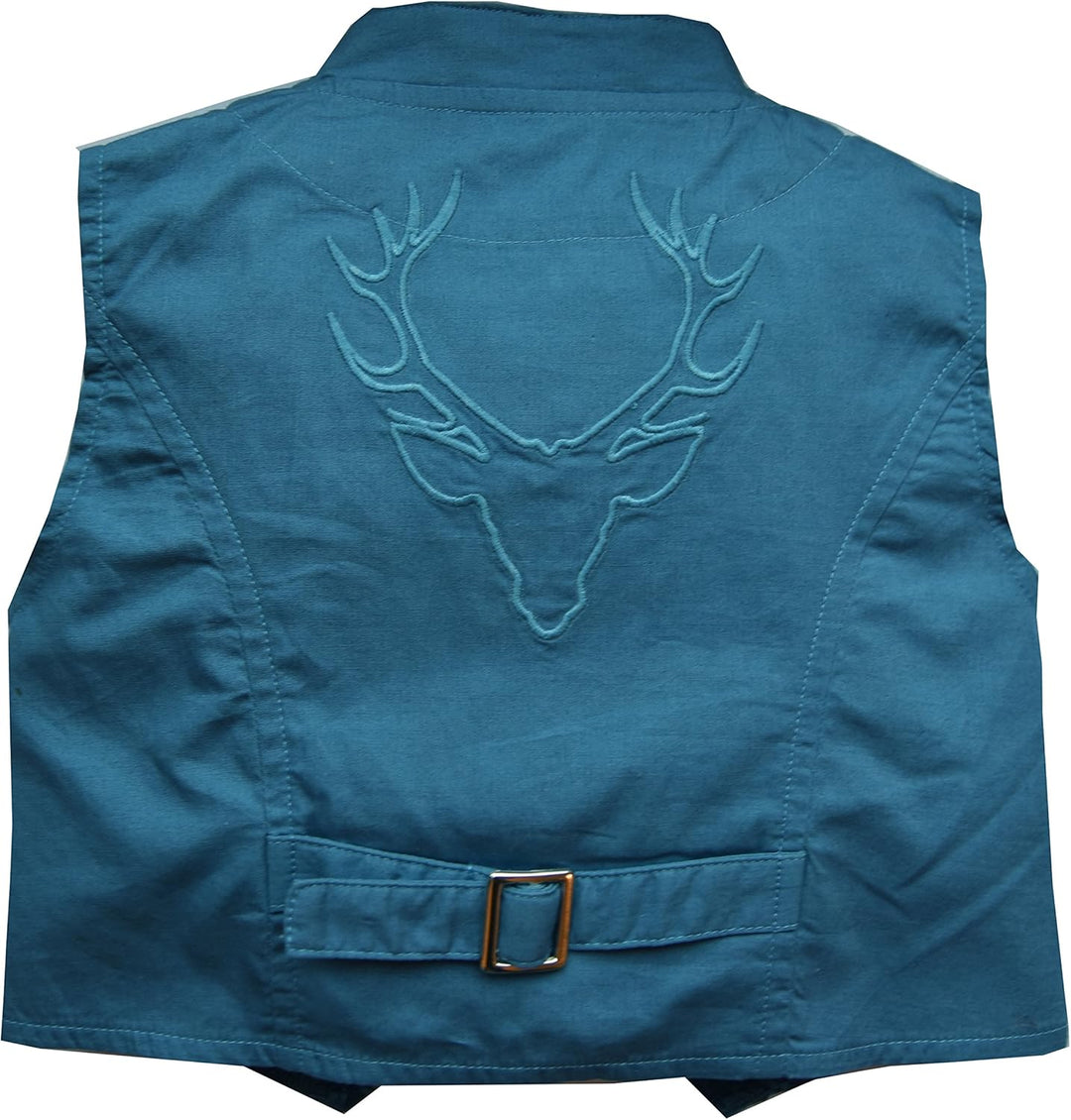 Mogo.cc, Weste oder Jacke Amedeo 62-68 Blau, 62-68 Blau