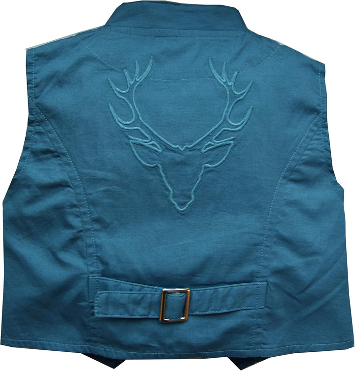 Mogo.cc, Weste oder Jacke Amedeo 62-68 Blau, 62-68 Blau