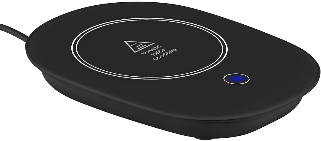 PEARL Heizplatte Tassenwärmer: 4er-Set USB-Tassenwärmer mit Automatik- & Warmhalte-Funktion mit 55 °