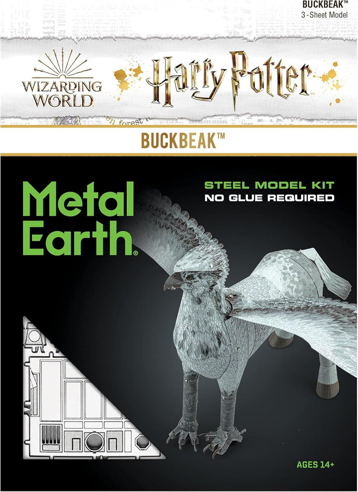 Fascinations MMS452 Metal Earth Metallbausätze - Harry Potter Seidenschnabel Buckbeak, lasergeschnit