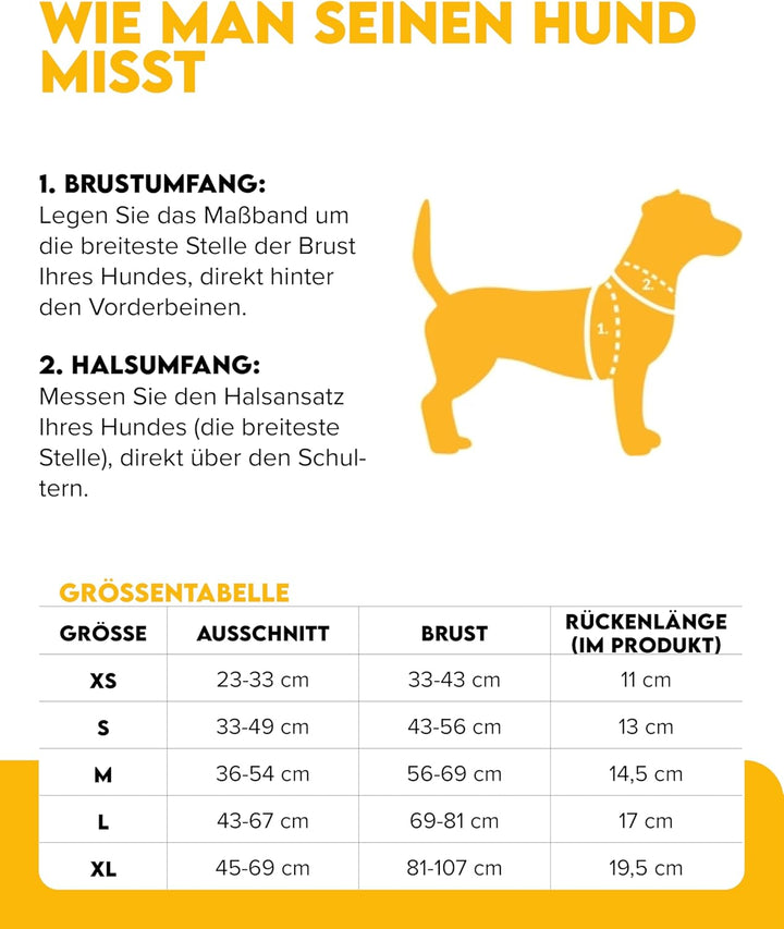 Woolly Wolf Alpha 360 Hundegeschirr für kleine Hunde &amp; Welpen XS Terracotta Mix – Geschirr mit 4-Pun
