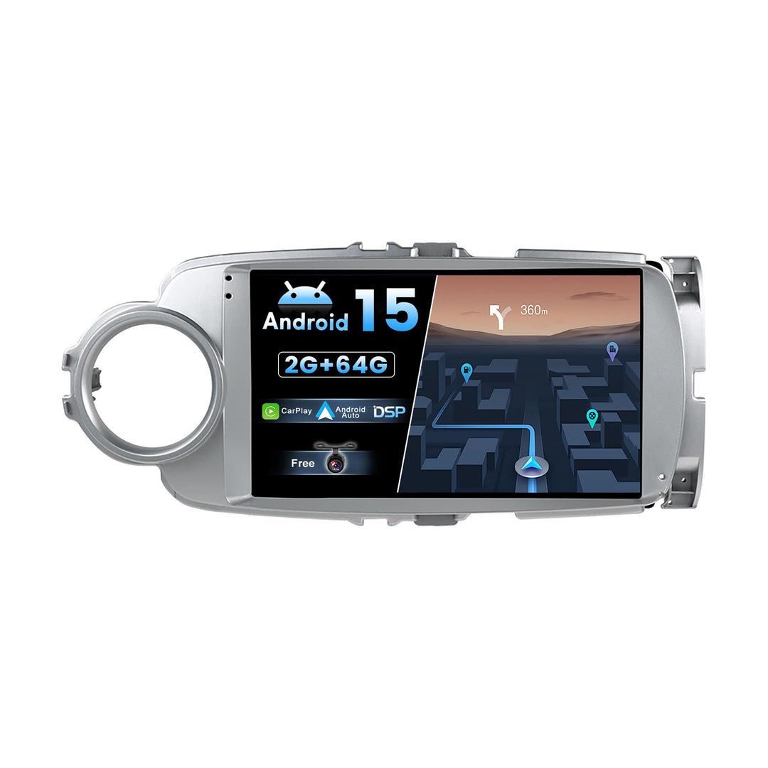 Android 15 IPS Autoradio Passt für Benz GLK-Class X204 (2012-2015) - Eingebautes CarPlay Android Aut