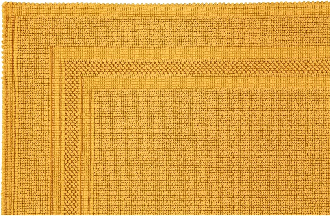 Rhomtuft Badteppich Gala Curry 348 - 70 x 120 cm Gold - 348 70x120 cm, Gold - 348 70x120 cm
