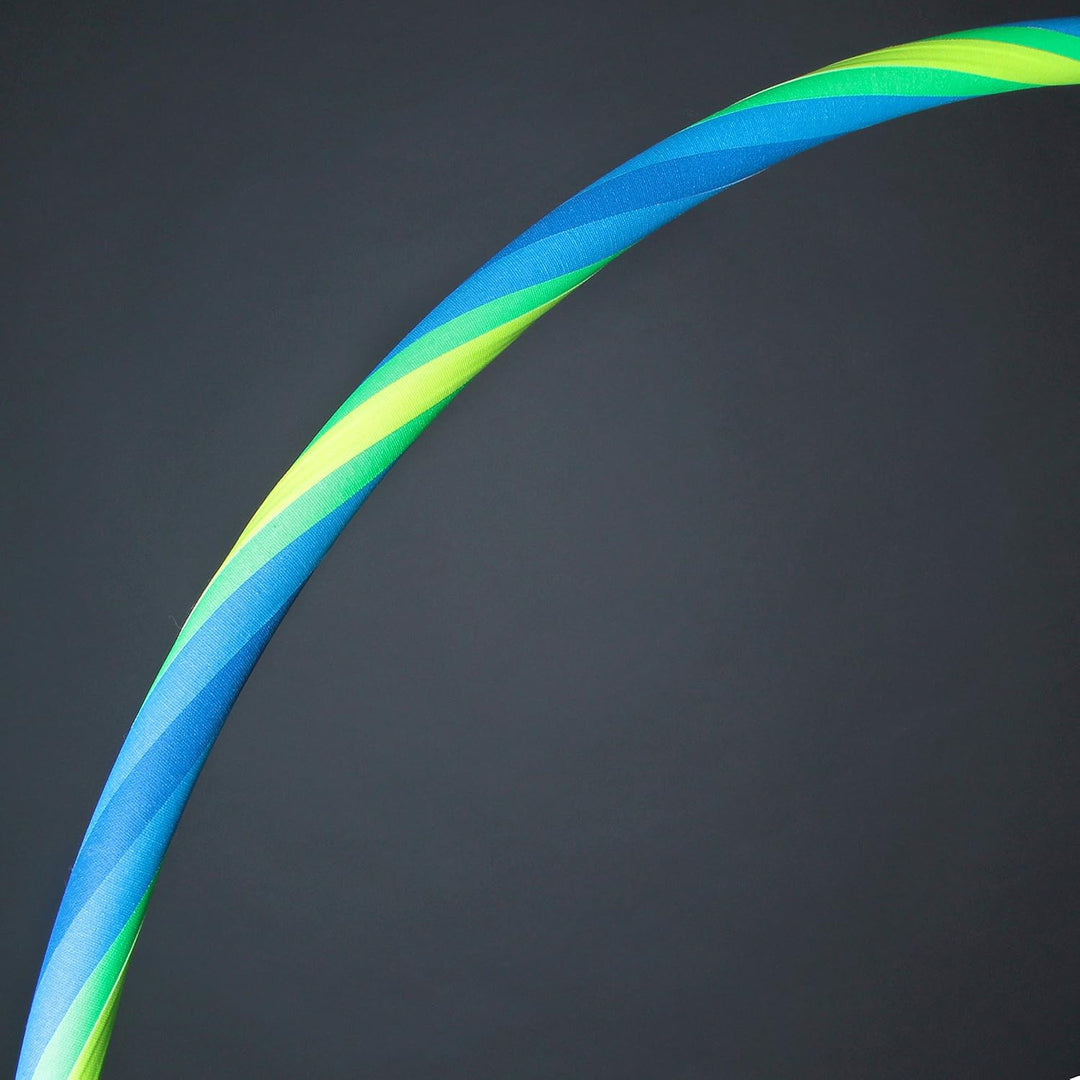 Designer Hula Hoop Reifen von Hoopomania Ø80/90/100cm Die Welle Ø90cm, Die Welle Ø90cm