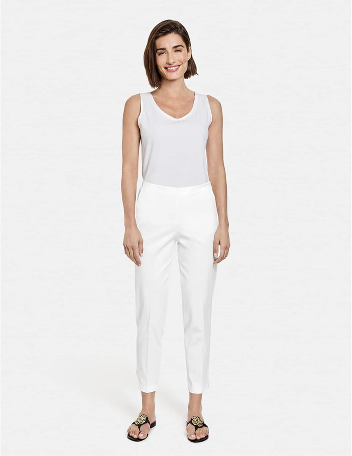 Gerry Weber Damen Freizeithose 36 Off-white, 36 Off-white