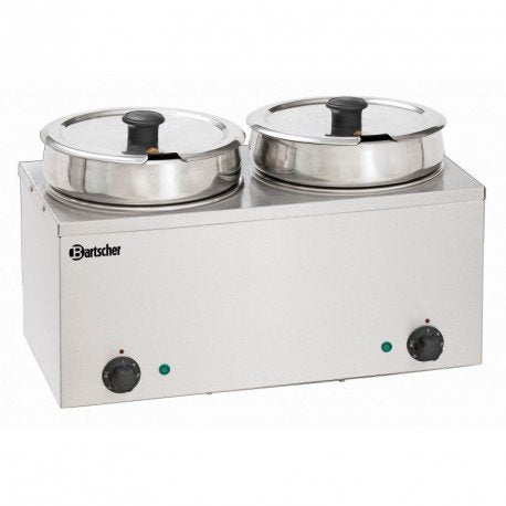 Bartscher Bain-Marie Hotpot mit 2 Töpfen 6,5 Liter -