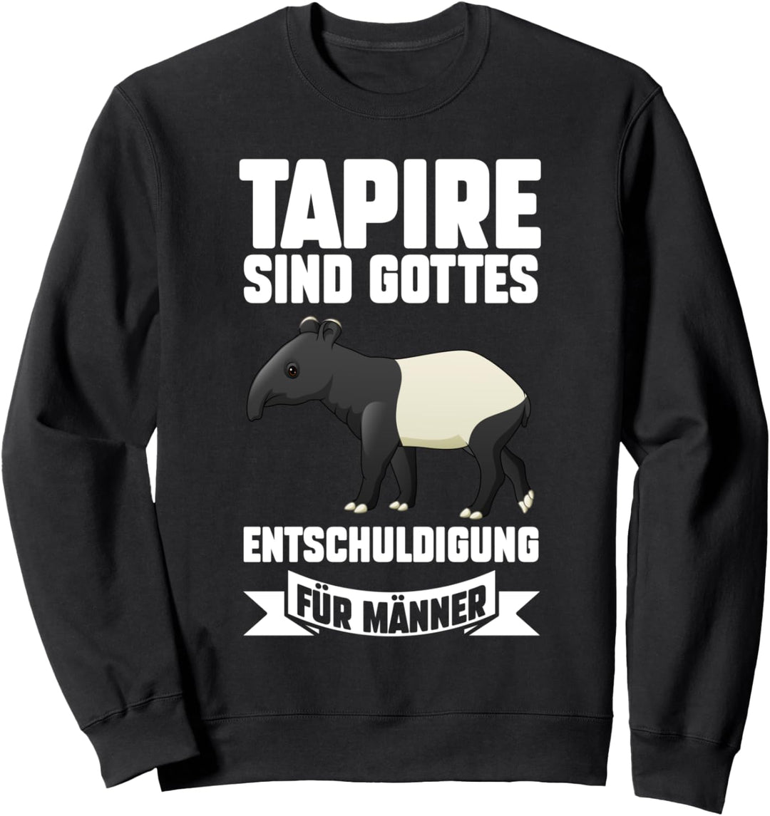 Flachlandtapir Tapir Sweatshirt