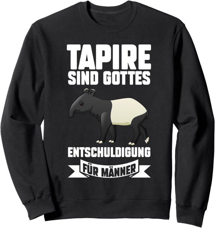 Flachlandtapir Tapir Sweatshirt
