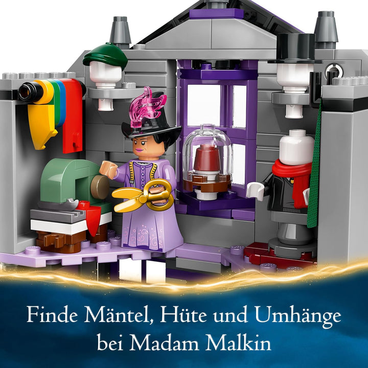 LEGO Harry Potter Ollivanders & Madam Malkins Anzüge, Läden aus der Winkelgasse, Spielset für Kinder