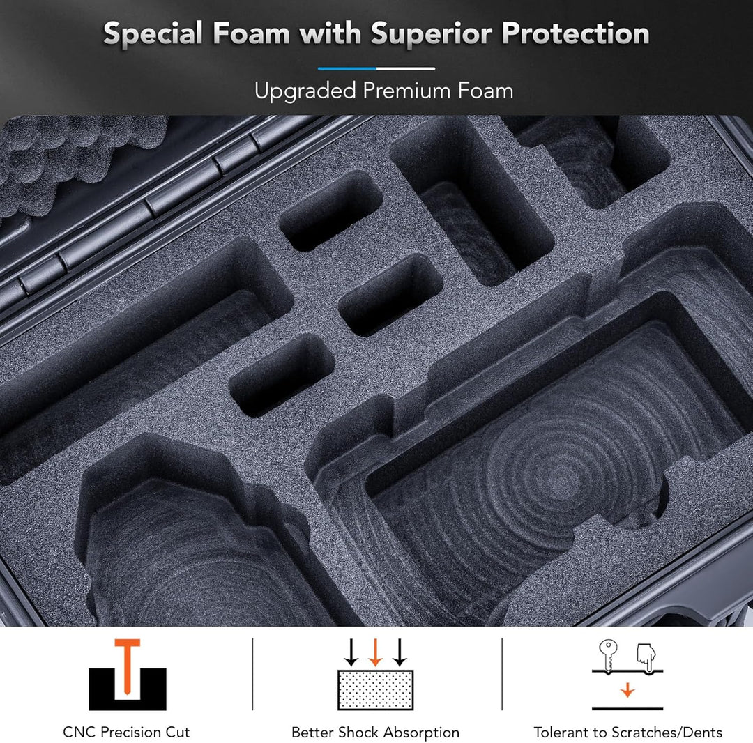 Lykus Titan AM100 Wasserdicht Tasche/Koffer/Case für Potensic Atom 2/Atom 3-Axis/Atom SE/Atom LT Fly