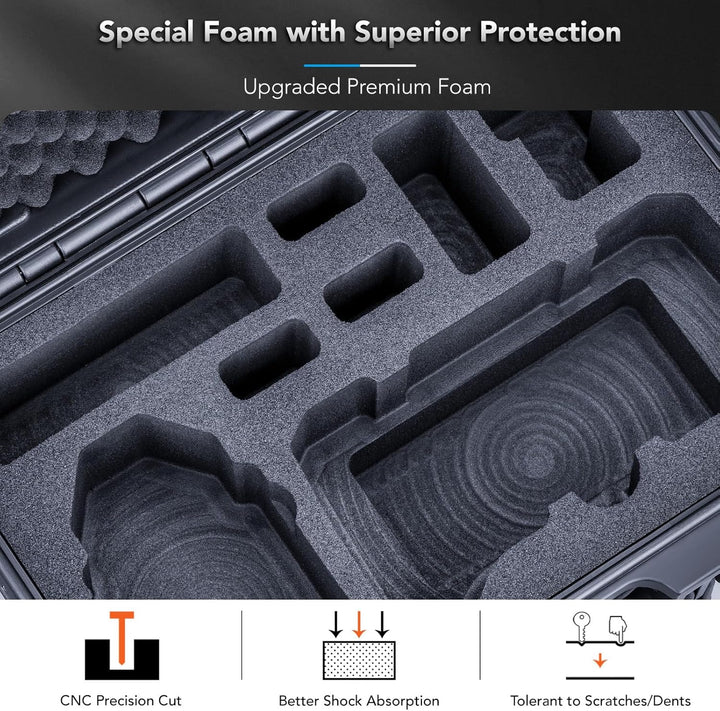 Lykus Titan AM100 Wasserdicht Tasche/Koffer/Case für Potensic Atom 2/Atom 3-Axis/Atom SE/Atom LT Fly
