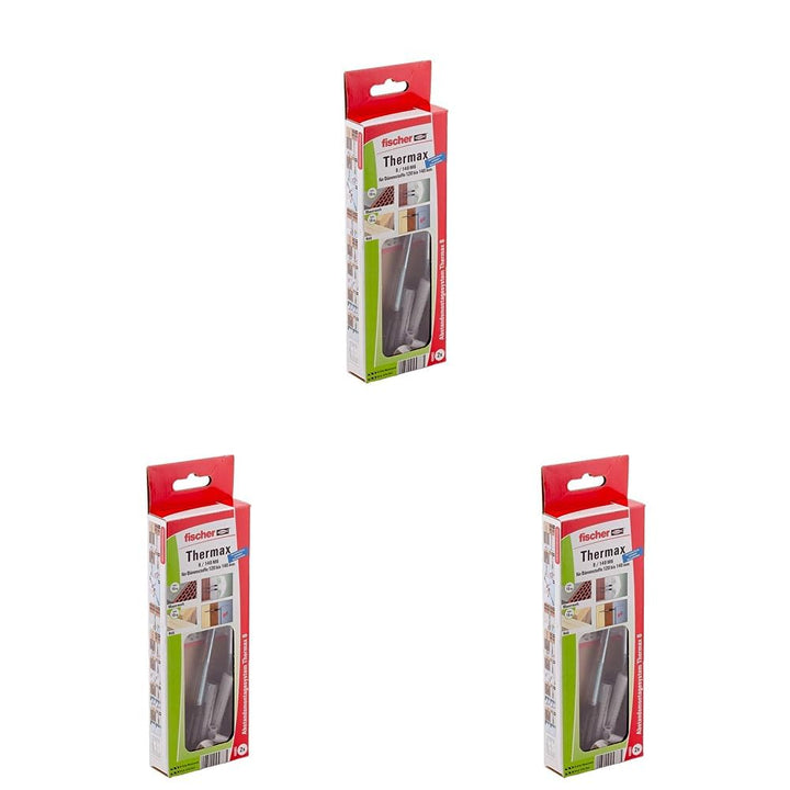 fischer Abstandsmontagesystem Thermax 8/140 M6 (2) für Dämmstoffe, Dämmstoffdübel zur Befestigung le