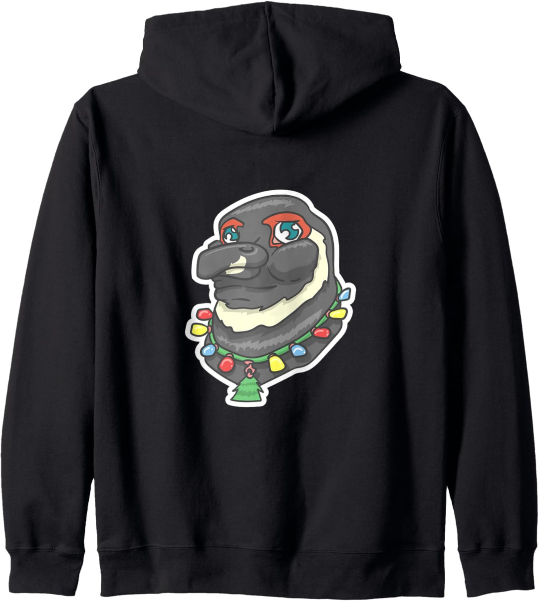Afrikanischer Weihnachtspinguin Kapuzenjacke