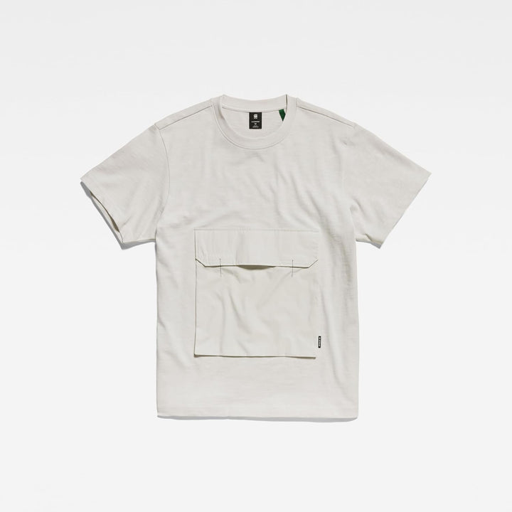 G-STAR RAW Herren Utility Pocket Tape T-Shirts XL Grau (Cool Grey D22149-b248-1295), XL Grau (Cool G