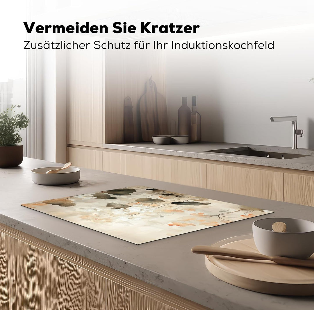 Herdabdeckplatte 70x52 cm Einteilig Abdeckplatten Cerankochfeld Abdeckung Ceranfeld Herdplattenabdec