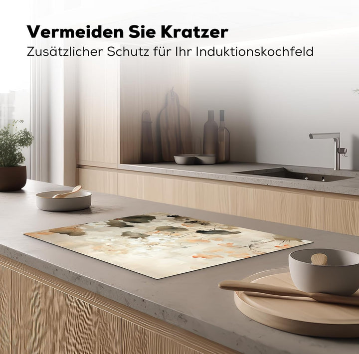 Herdabdeckplatte 70x52 cm Einteilig Abdeckplatten Cerankochfeld Abdeckung Ceranfeld Herdplattenabdec