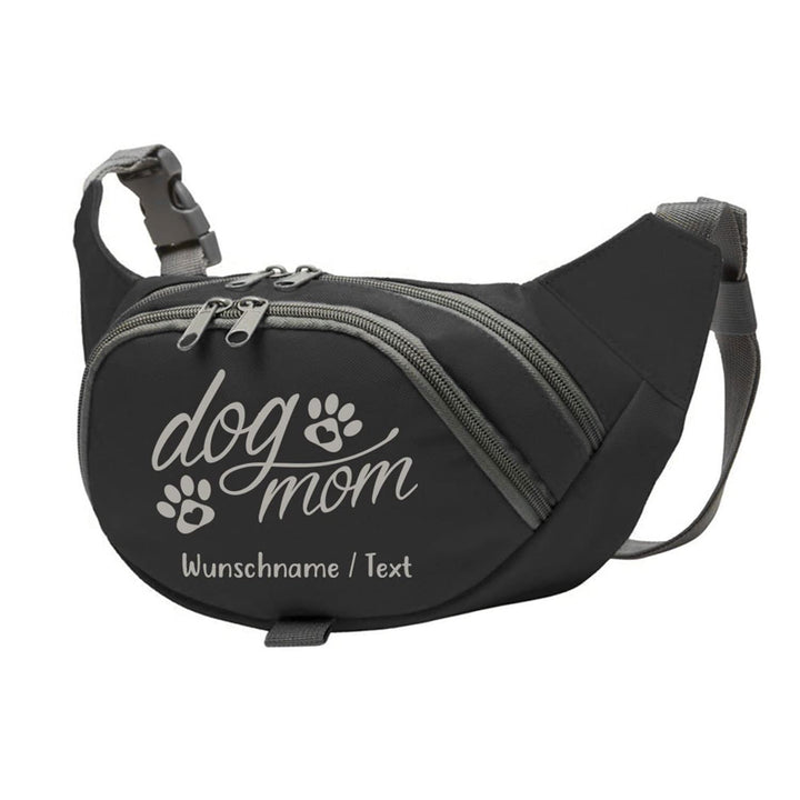 Dog Mom Bauchtasche Leckerlie -Tasche mit Wunschnamen personalisiert | Hundetraining | Leckerlie Beu