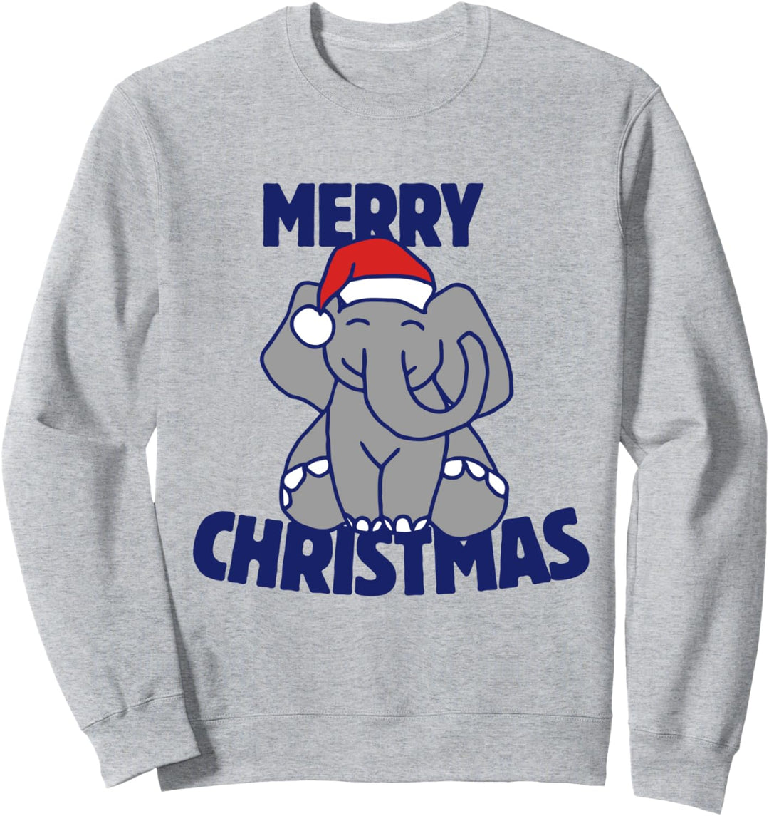Elephant Merry Christmas Sweatshirt