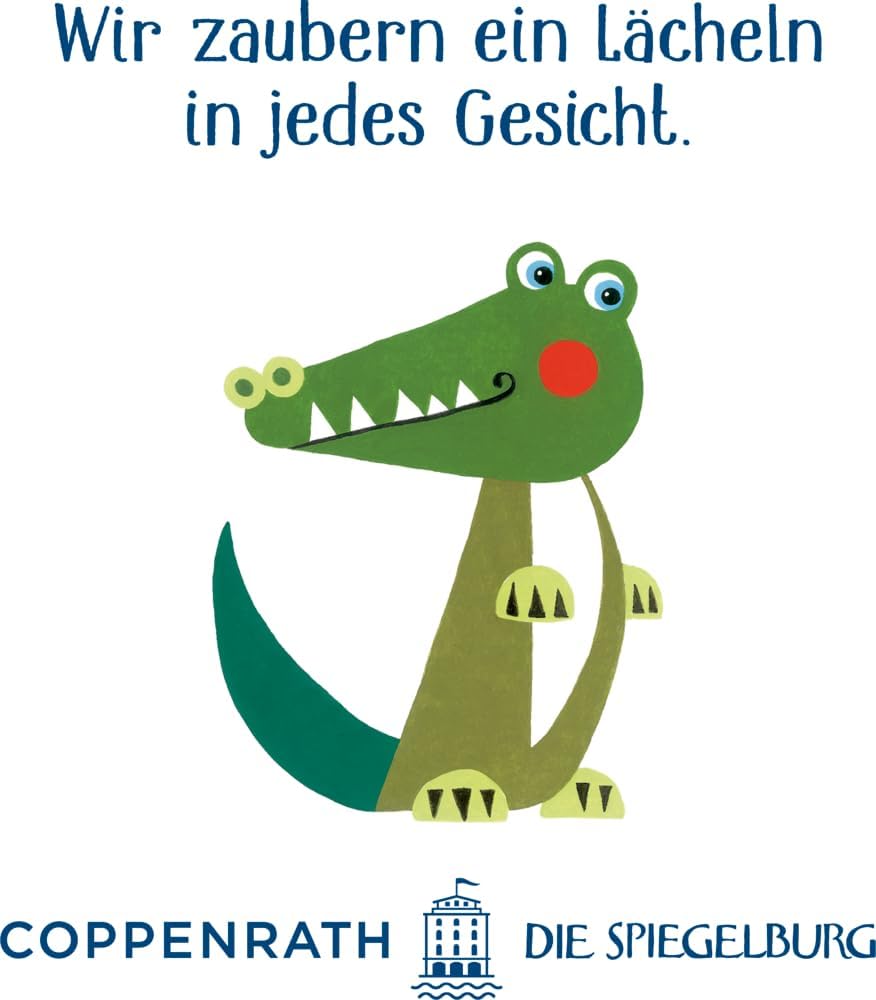 DIE SPIEGELBURG - Geschirr Geschenkset Krokodil - Freche Rasselbande