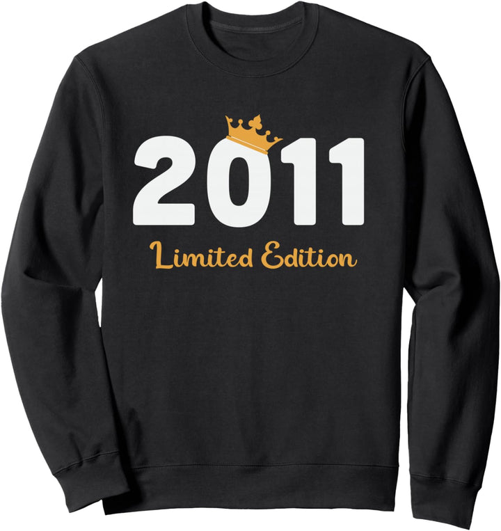 13. Geburtstag Junge Mädchen 13 Jahre 2011 Lustig Geschenk Sweatshirt
