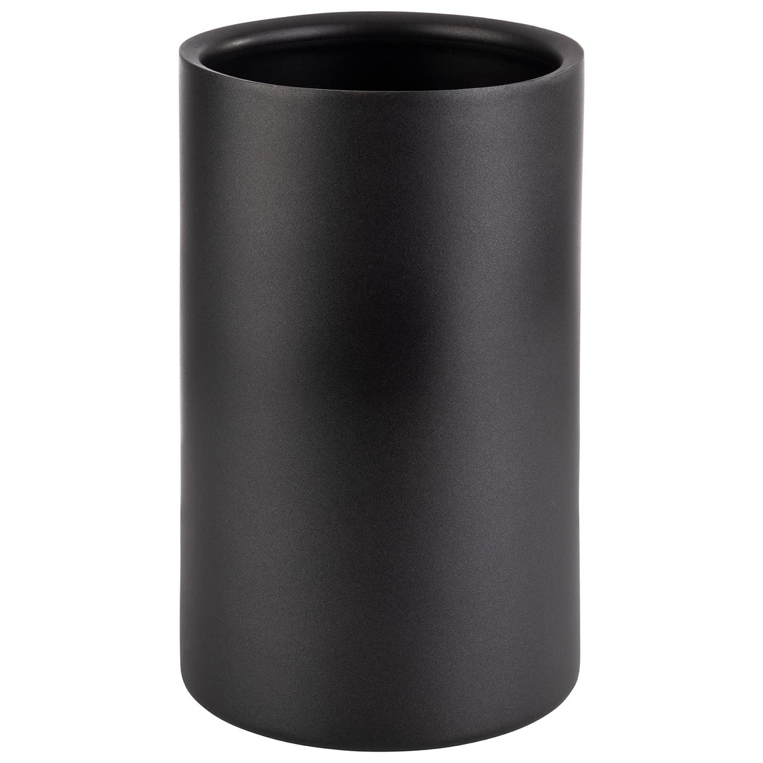 APS 36127 Doppelwandiger Flaschenkühler/Weinkühler für Flaschen mit max. Ø 10cm, schwarz/aussen Ø 12
