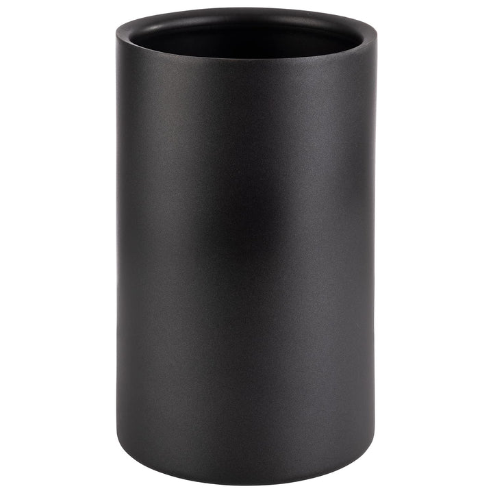 APS 36127 Doppelwandiger Flaschenkühler/Weinkühler für Flaschen mit max. Ø 10cm, schwarz/aussen Ø 12