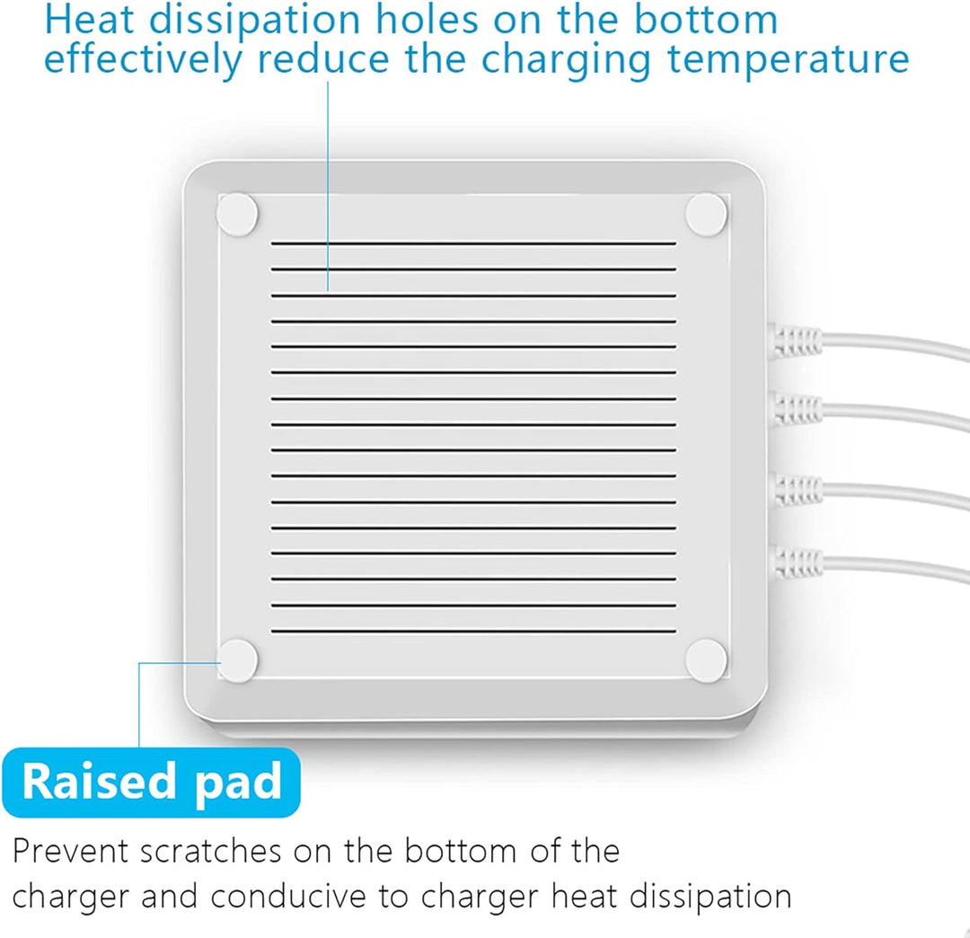 LYONGTECH Akku Ladegerät für DJI Mini 4/3 Pro,Mini 3 Drohne,6 in 1 Parallel Battery Charger Hub,Char