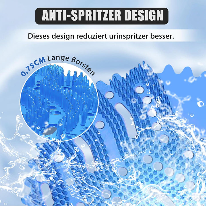 36 Stück Urinalsieb mit Duft, Urinalsieb Spritzschutz Duft Lufterfrischer Einzeln Verpackt für WC Gä