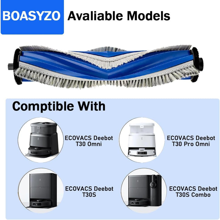 T30 Pro Omni Rollenbürsten für ECOVACS DEEBOT T30 Pro Omni/ T30 Omni/ T30S/ T30S Combo/ N20 Plus/ N2