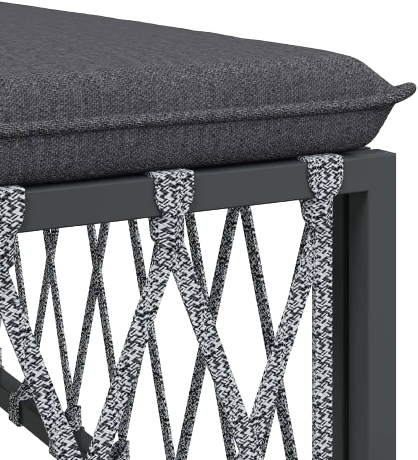 Festnight 3-Sitzer Balkonsofa | Balkonmöbel Kleiner | Balkonmöbel Set | Gartensofa Set | Balkon Möbe