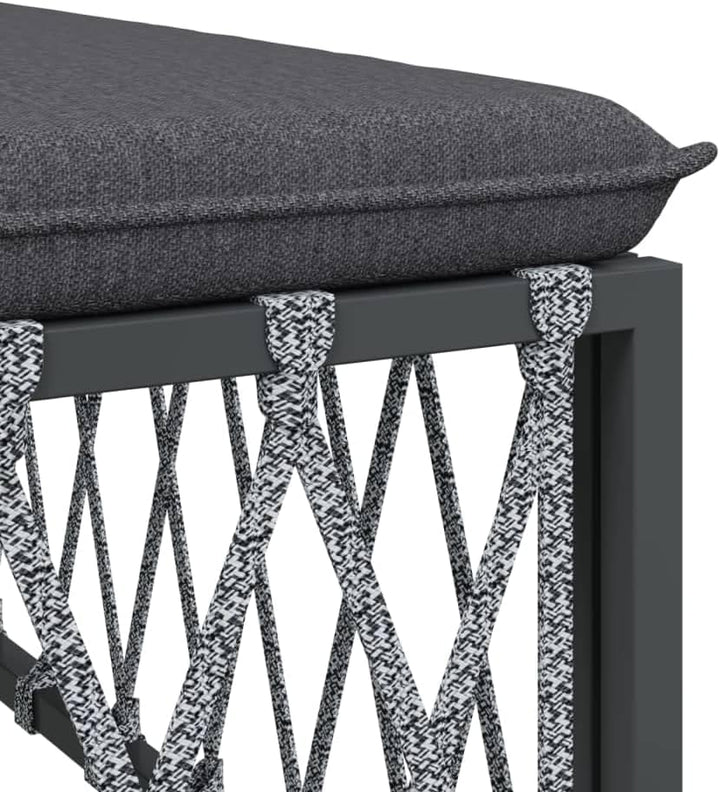 Festnight 3-Sitzer Balkonsofa | Balkonmöbel Kleiner | Balkonmöbel Set | Gartensofa Set | Balkon Möbe