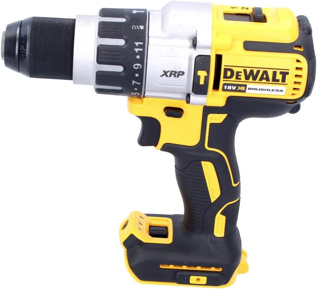 Dewalt DCD996P2 2 X 5.0 Ah XR Li-ion Brushless Combo Bohrer Set, 18 V, Gelb/Schwarz, Satz von 7 Teil