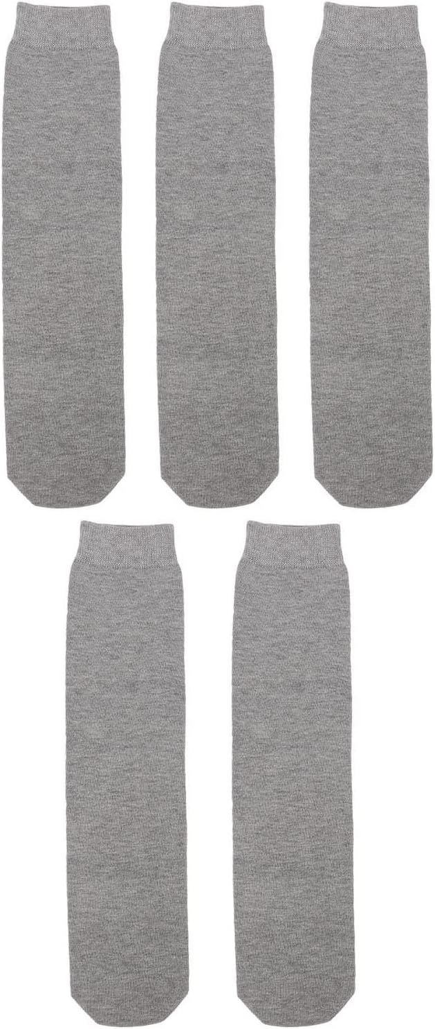 Luqeeg 5 Stück Amputierte-Socken, Weicher, Atmungsaktiver, Elastischer BK-Stumpfschrumpfer, Baumwoll
