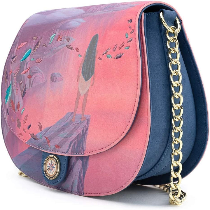 Loungefly Pocahontas Colors of the Wind Crossbody Bag