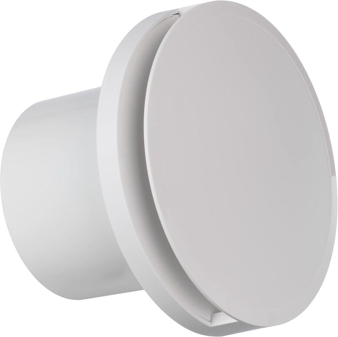 Ø 100mm Weiss Badlüfter - Ventilator mit Kugellager - Lüfter für Effiziente Belüftung im Bad Kuche W