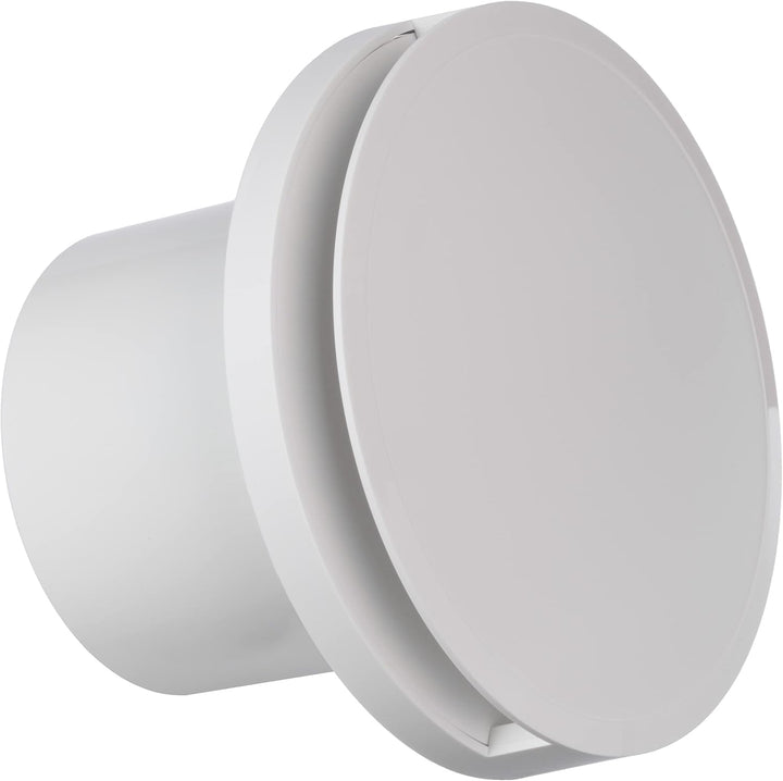 Ø 100mm Weiss Badlüfter - Ventilator mit Kugellager - Lüfter für Effiziente Belüftung im Bad Kuche W