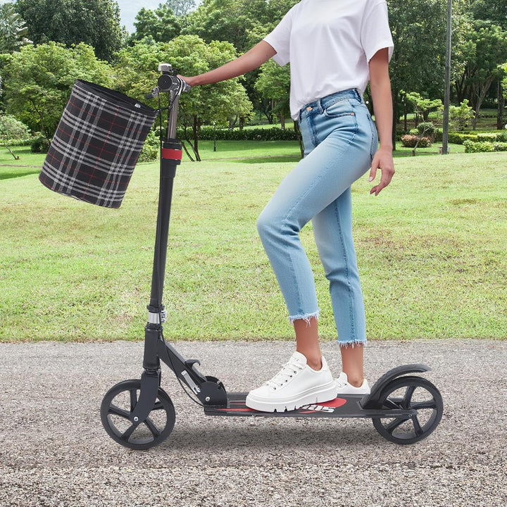 Faltbarer Roller für Erwachsene und Kinder, komfortabler Roller bis zu 150 kg, höhenverstellbarer Tr