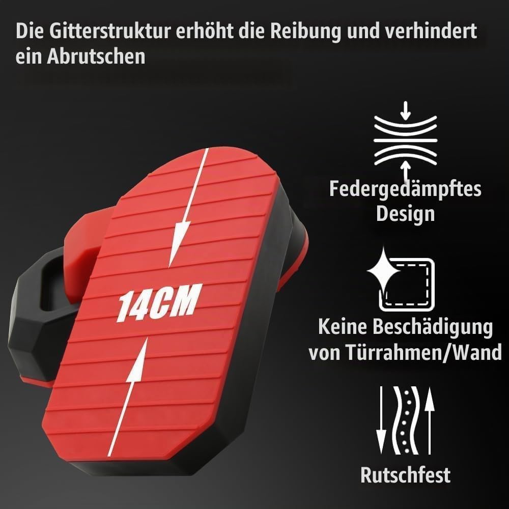 Klimmzugstange für Türrahmen, 70-90 cm/ 90-110 cm, Oberkörpertrainings-Klimmzugstangen ohne Schraube