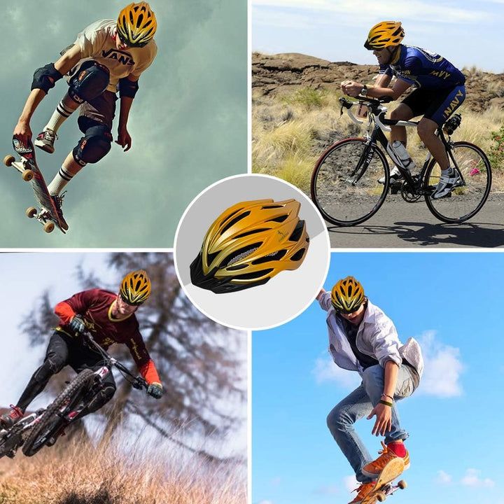 ioutdoor Premium Fahrradhelm, CE CPSC Zertifikat, Radhelm mit Abnehmbarer Sonnenblende und Insektenn