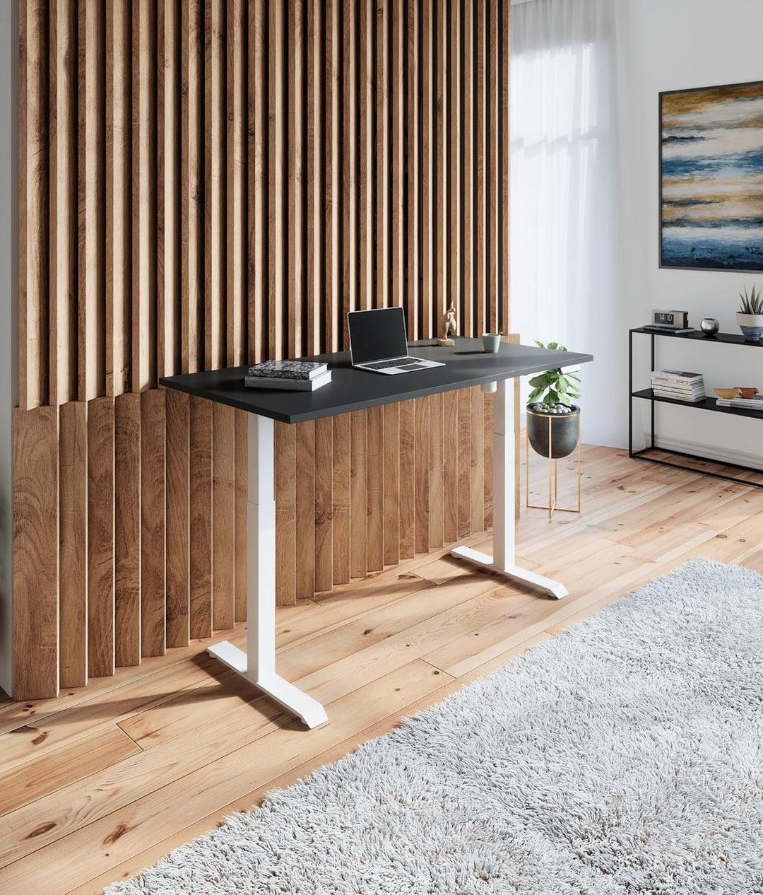 Desktronic Tischplatte 180x80 cm Schreibtischplatte – Perfekt für höhenverstellbare Schreibtische, E