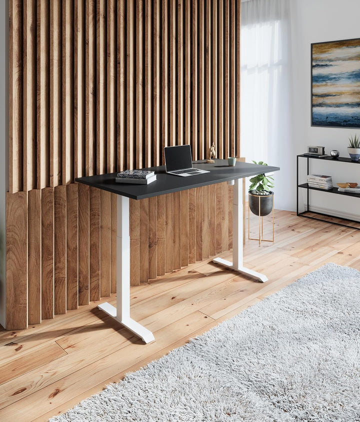 Desktronic Tischplatte 180x80 cm Schreibtischplatte – Perfekt für höhenverstellbare Schreibtische, E